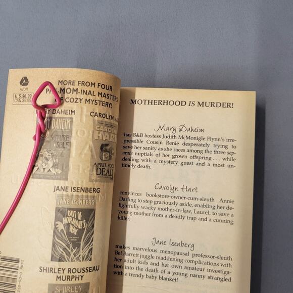 Motherhood Is Murder Book by Carolyn Hart Shirley Rousseau Murphy Paperback 2003 - Picture 12 of 16